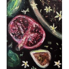 Fruits of the Sunlit Garden – Original Oil Painting by Marina Stognieva | Crimea | Picturesque Guide to Ukraine
